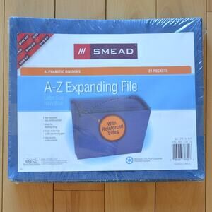 Smead A-Z Expanding File Folder Open Top